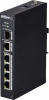Коммутатор Dahua DH-PFS3106-4T (L2) 4x100Мбит/с 1x1Гбит/с 1xКомбо(1000BASE-T/SFP) неуправляемый